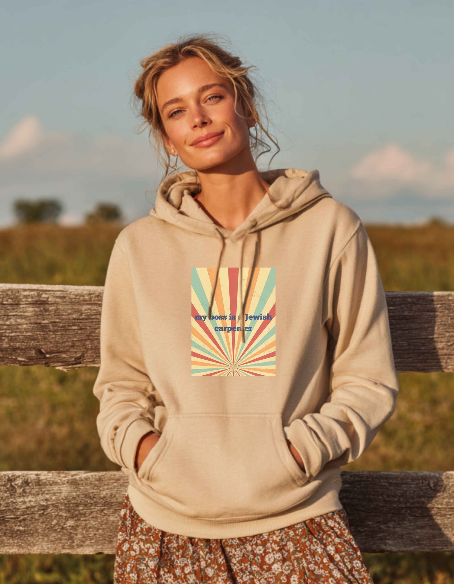 Women's My Boss is Hoodie