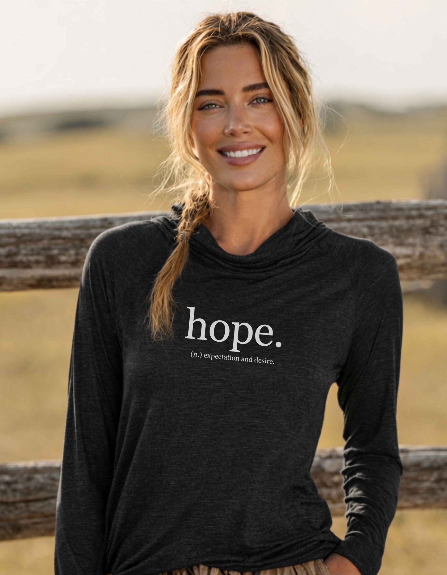 Women's Hope Hooded Long-Lleeve Tee