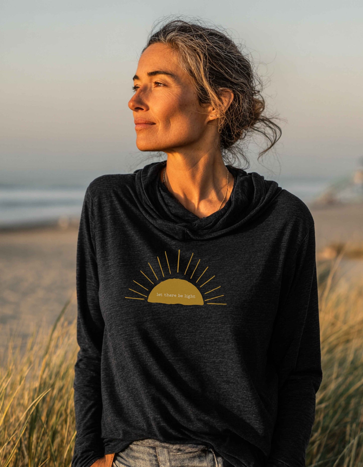 Women's Let There Be Light Hooded Long-Sleeve Tee