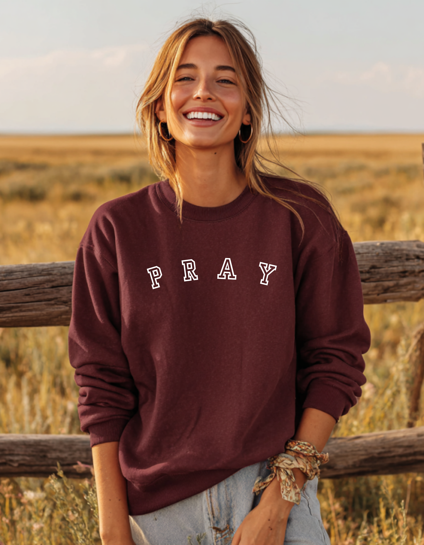 Women's Pray Sweatshirt