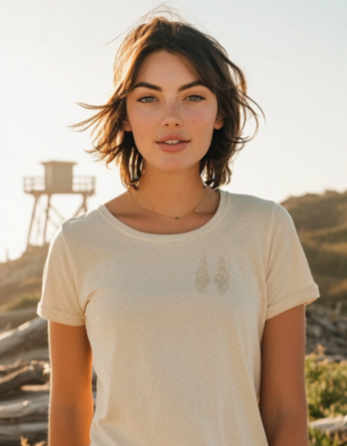 Women's Not a Fallen Angel Short Sleeve Tee