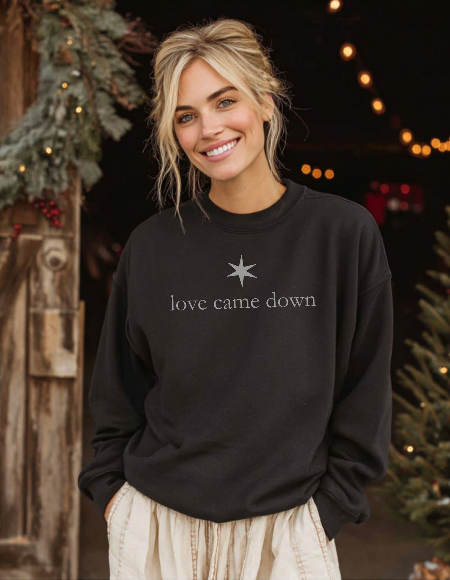 Women's Love Came Down Sweatshirt