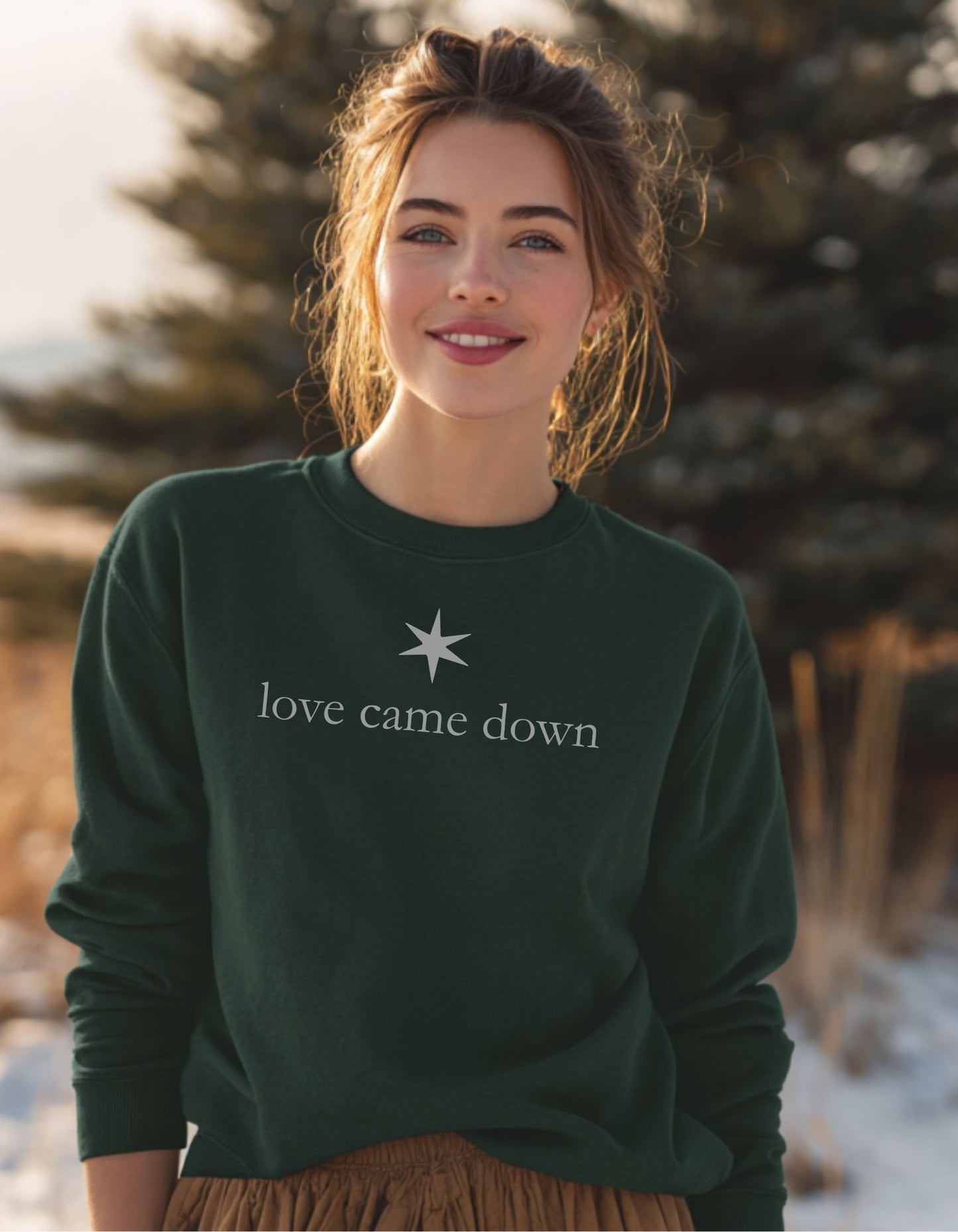 Women's Love Came Down Sweatshirt