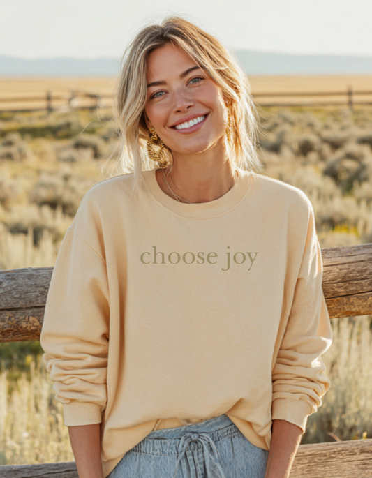 Women's Choose Joy Sweatshirt