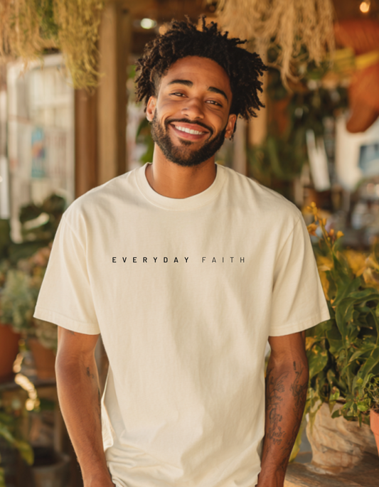 Men's Everyday Faith Heavyweight oversized t-shirt