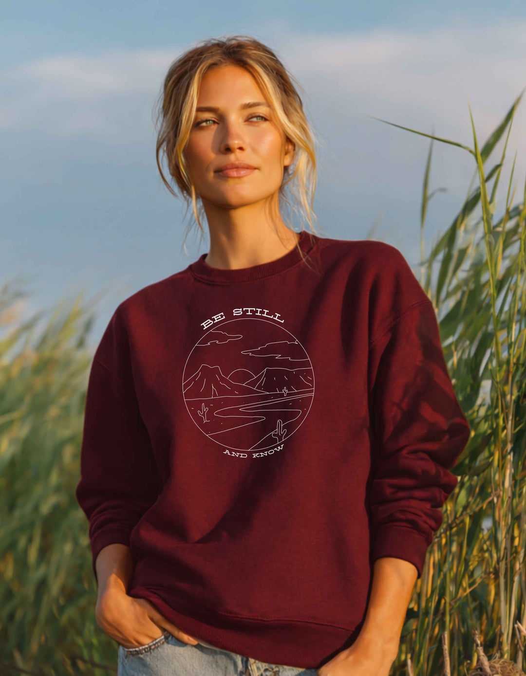 Women's Be Still And Know Sweatshirt