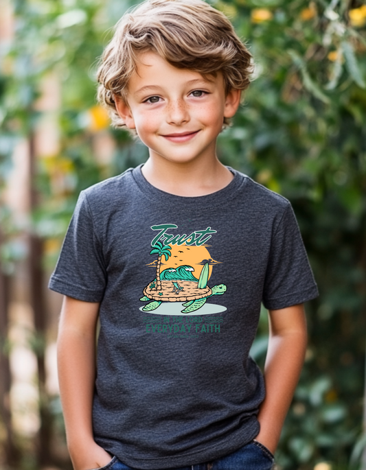 Boy's Trust In The Lord Short Sleeve Tee