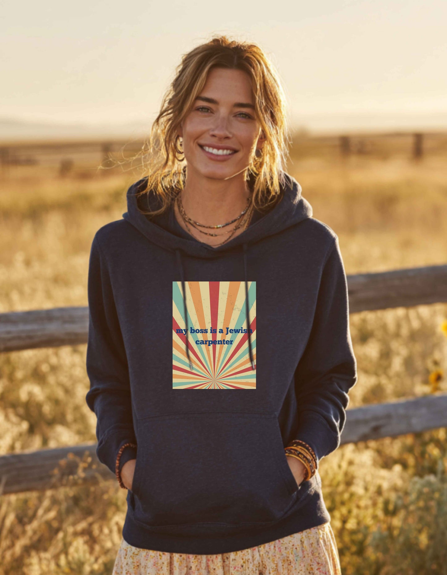 Women's My Boss is Hoodie