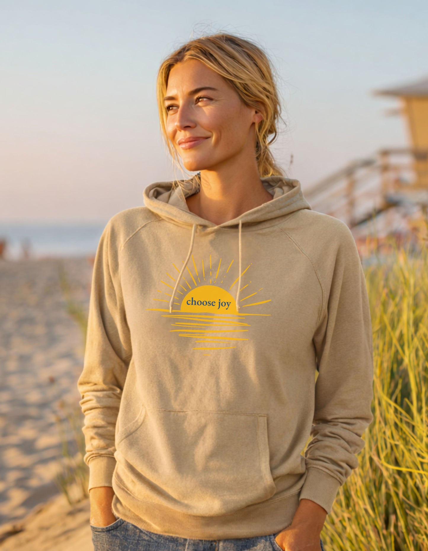 Women's Choose Joy Sunrise Hoodie