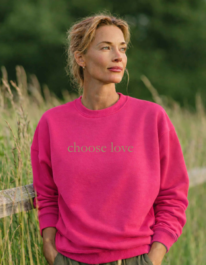 Women's Choose Love Sweatshirt