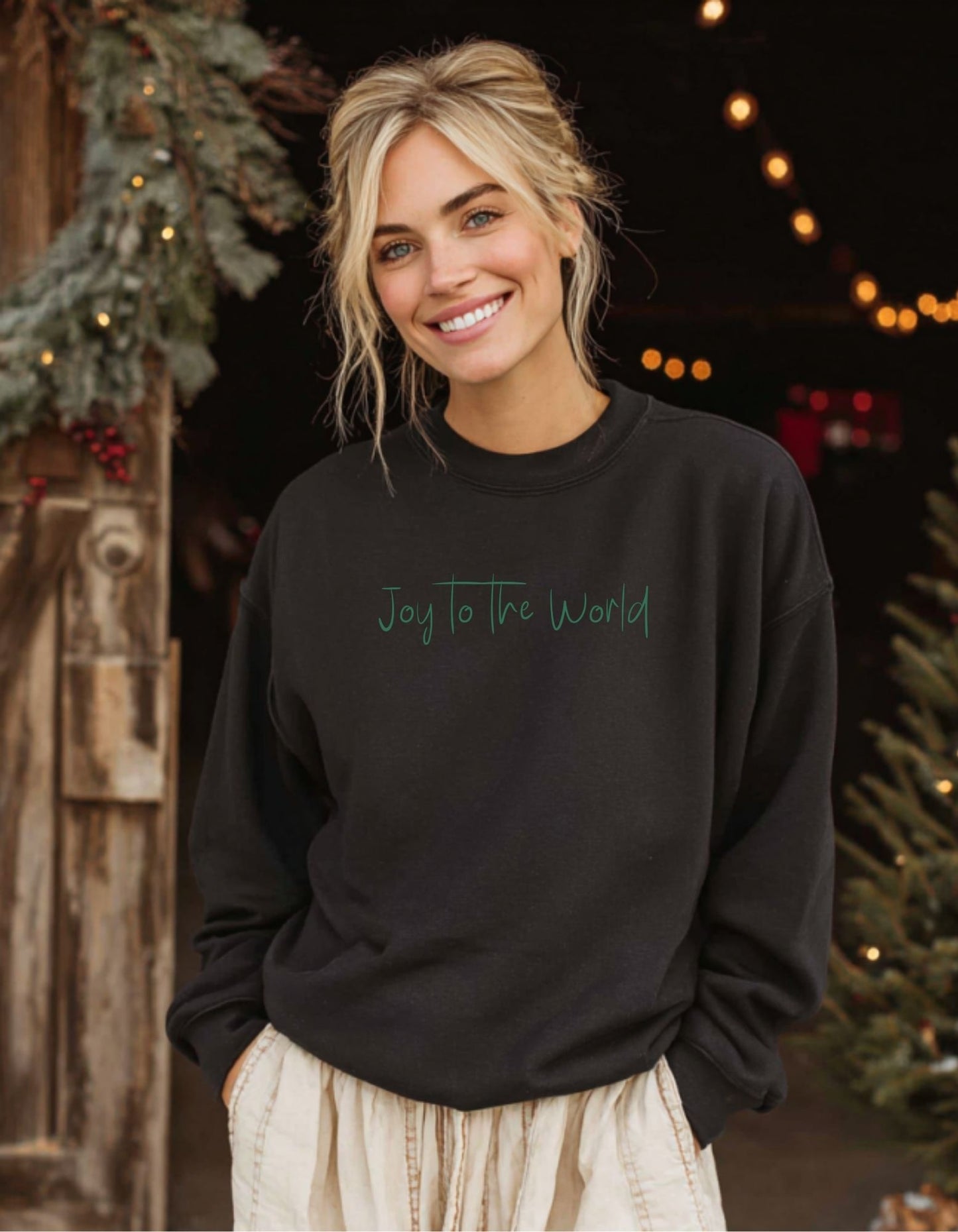 Women's Joy To The World Sweatshirt