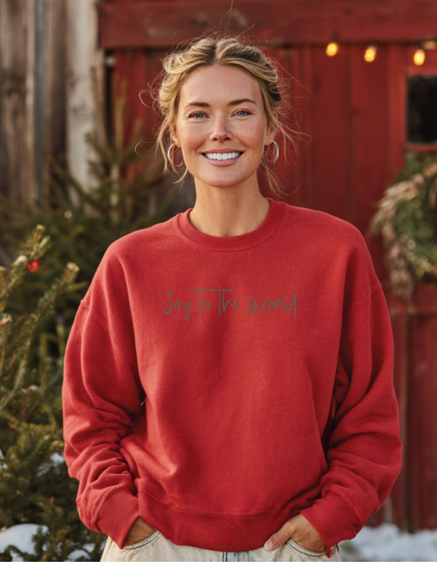 Women's Joy To The World Sweatshirt