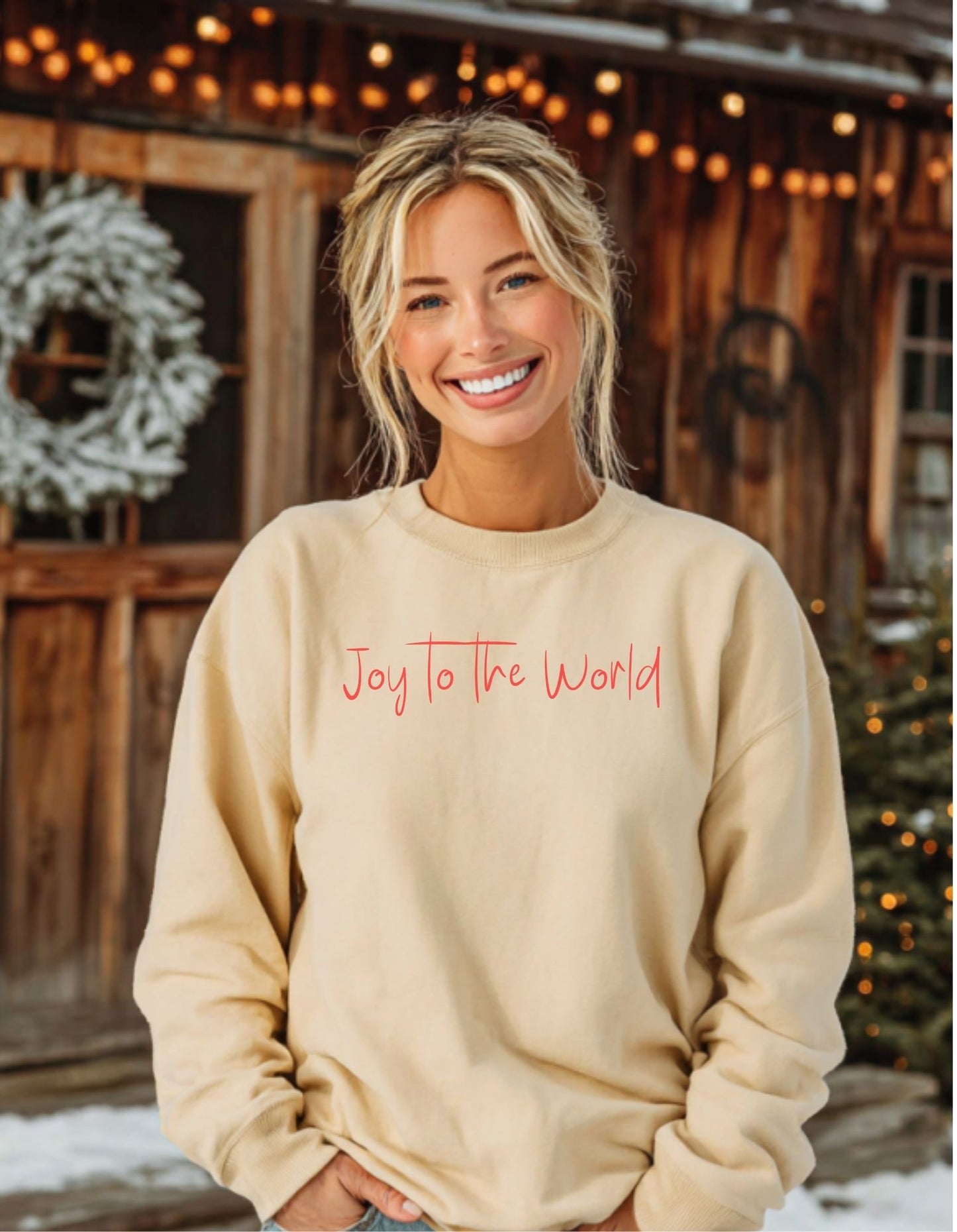 Women's Joy to the World Sweatshirt
