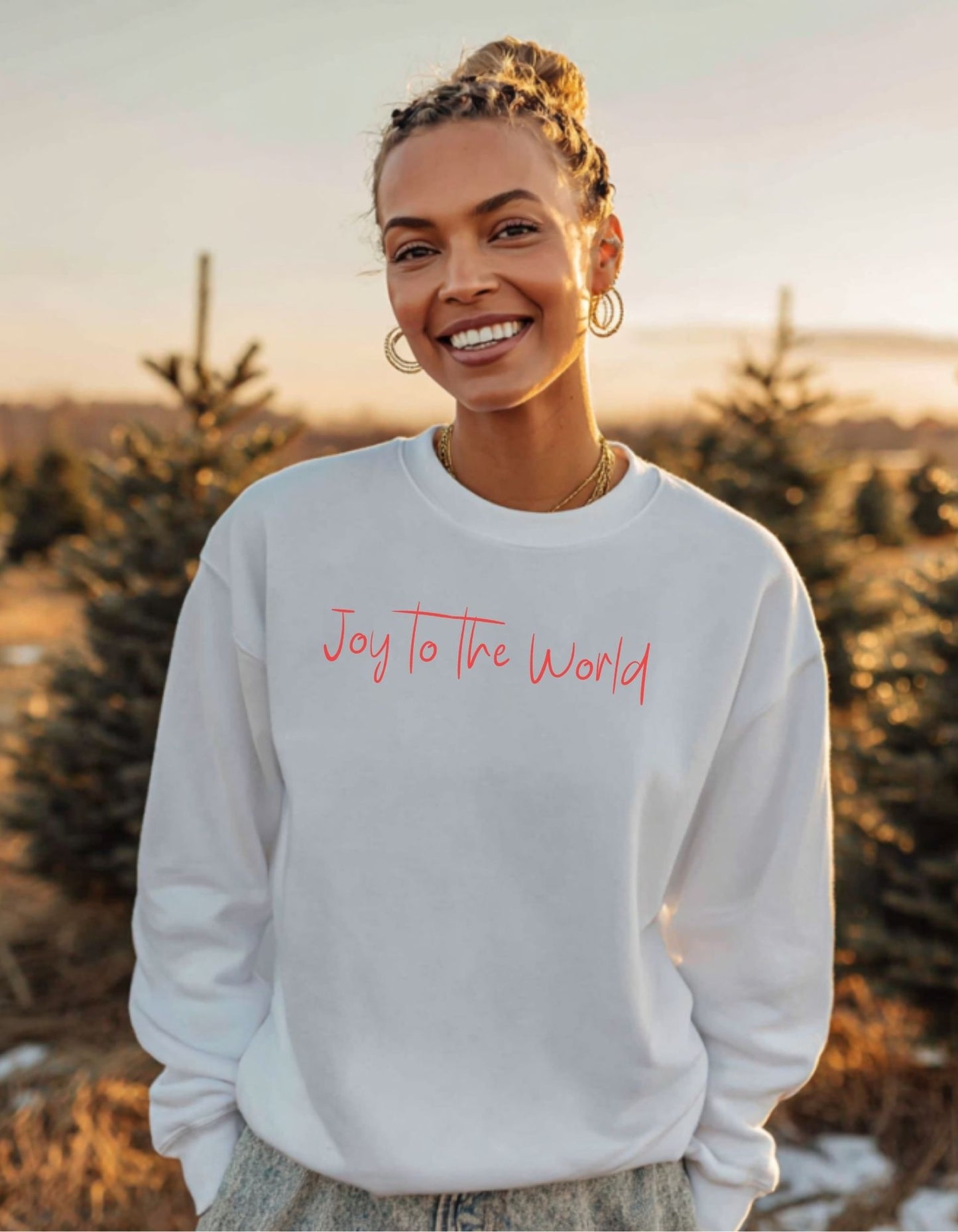 Women's Joy to the World Sweatshirt