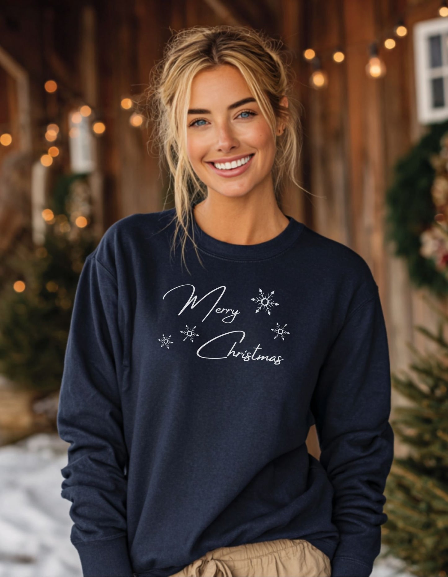 Women's Merry Christmas Sweatshirt