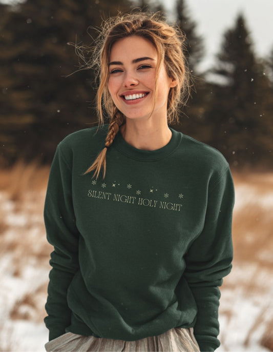 Women's Silent Night Sweatshirt