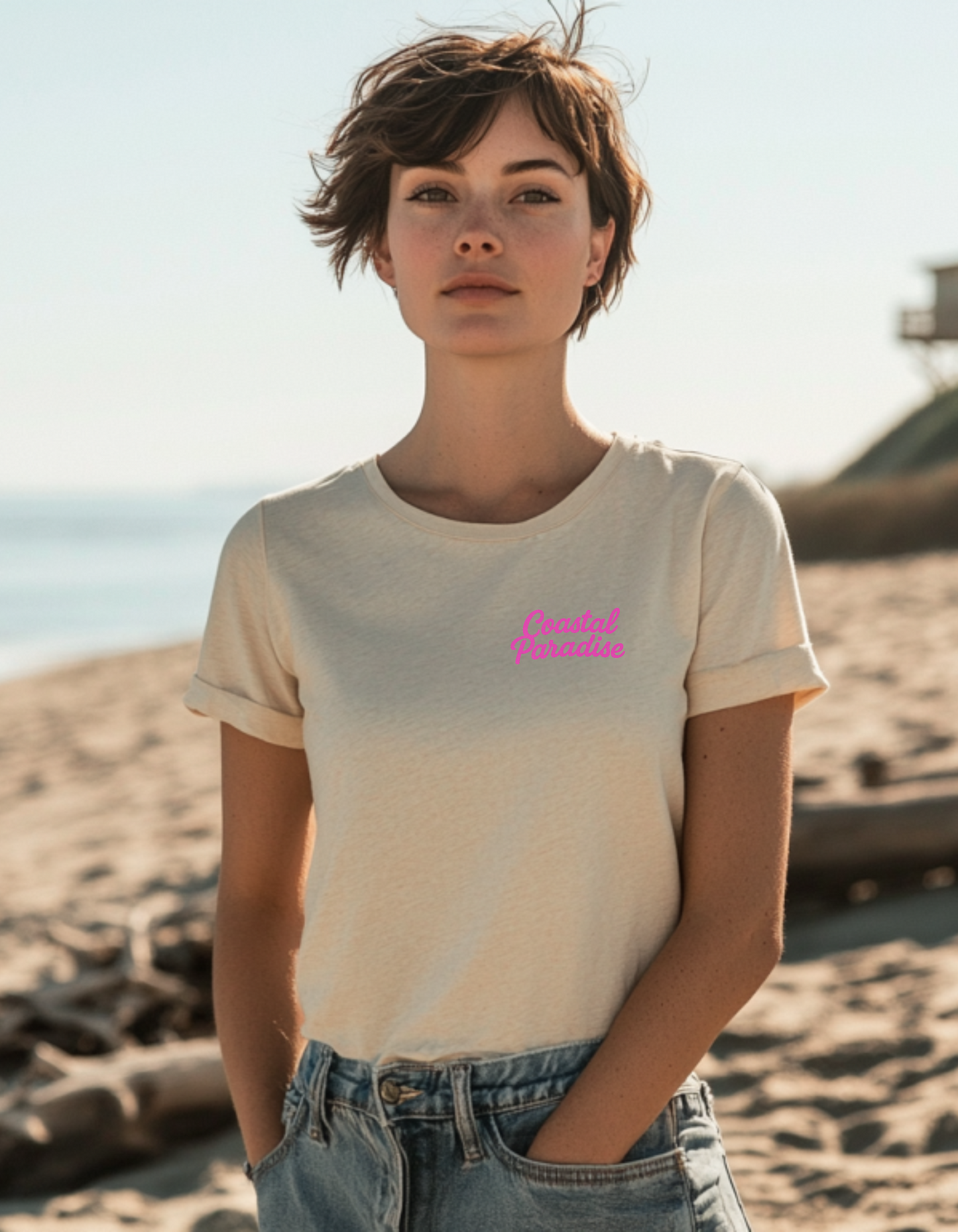 Women's Coastal Paradise Short Sleeve Tee
