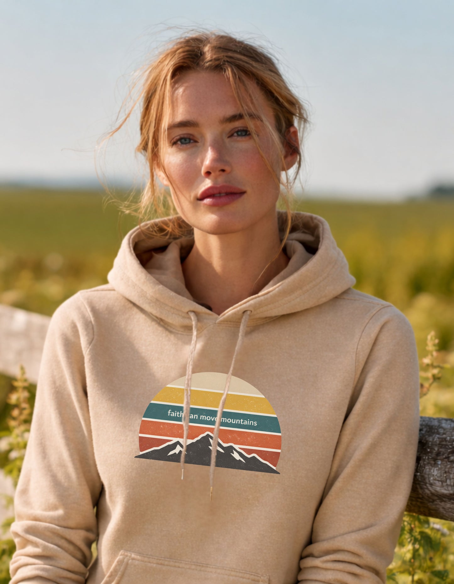 Women's Faith Can Move Mountains Hoodie