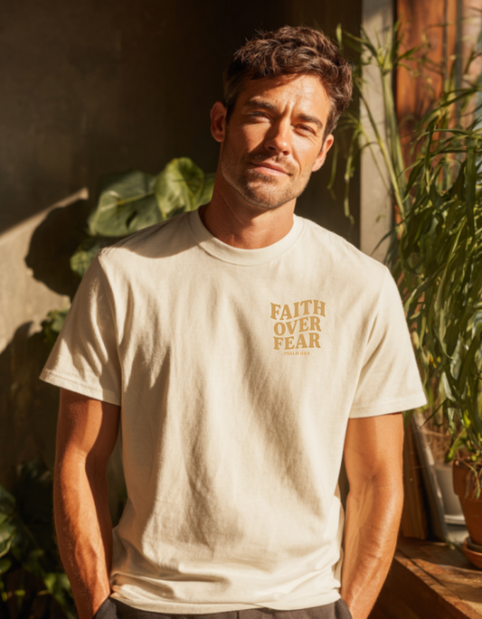 Men's Faith Over Fear Short Sleeve Tee