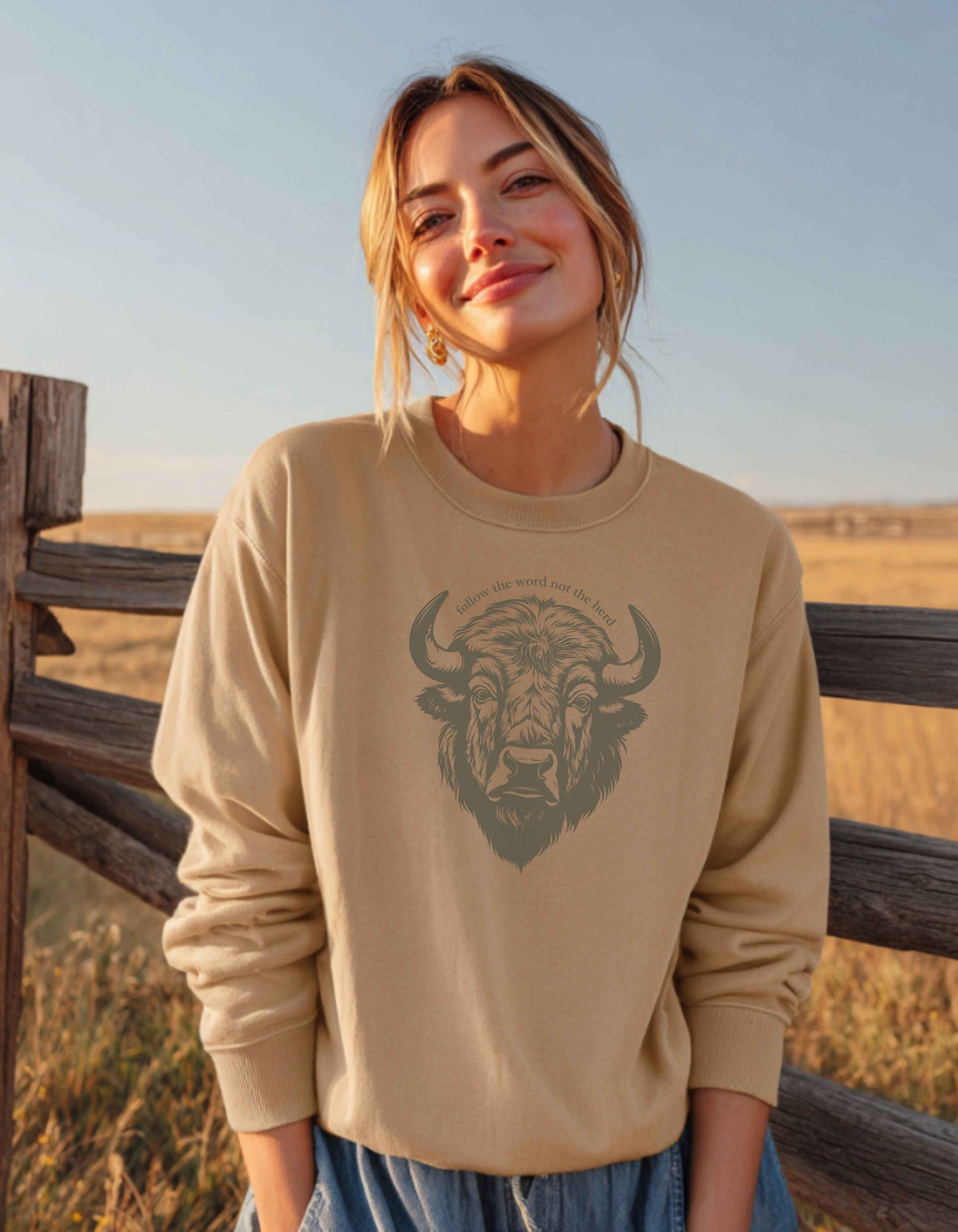 Women's Follow The Word Not the Herd Sweatshirt