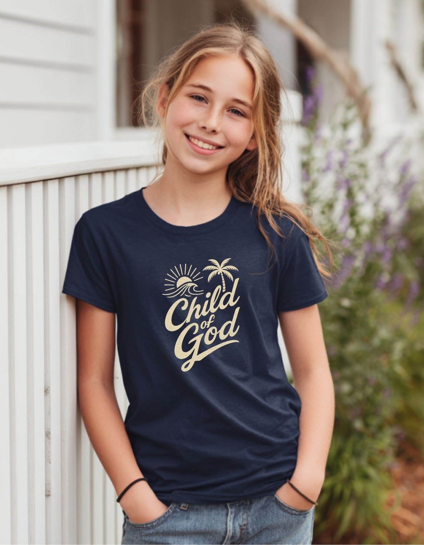 Girl's Child Of God Short Sleeve T-Shirt