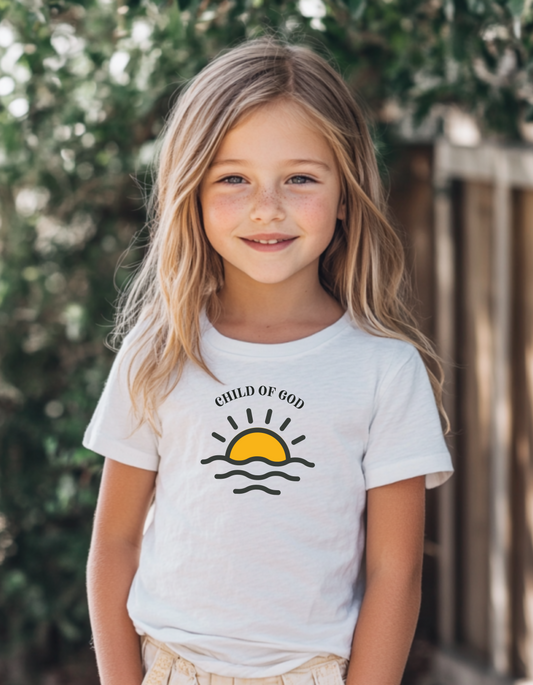 Girl's Child Of God Short Sleeve Tee