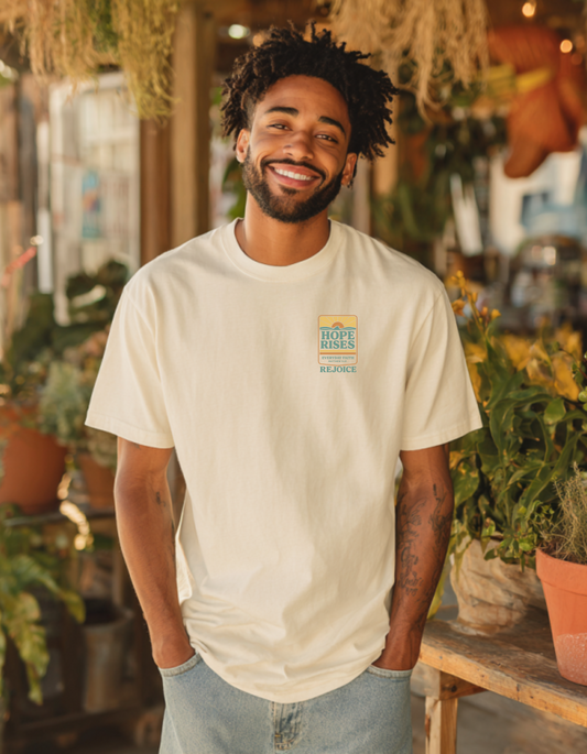 Men's Hope Rises Heavyweight Oversized Tee