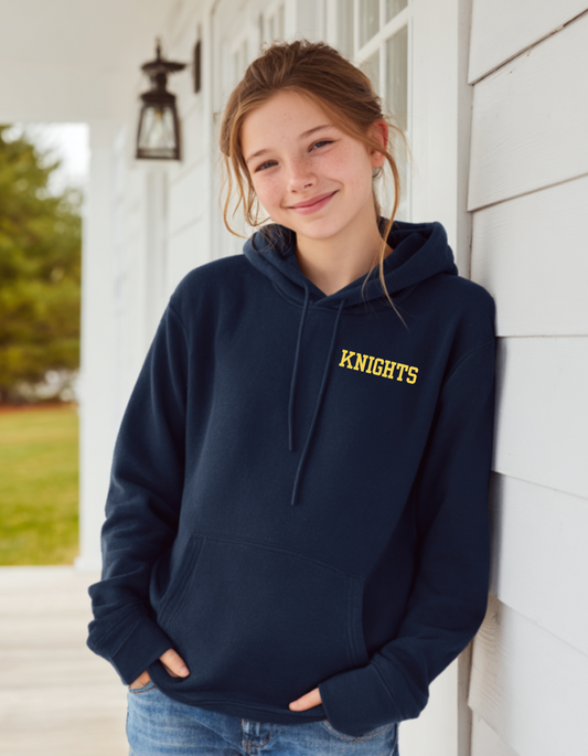 Youth Unisex Knights Heavy Blend Hoodie