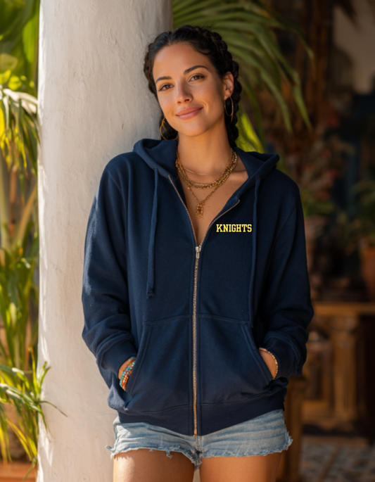 Women's Knights Heavy Blend Zip Hoodie