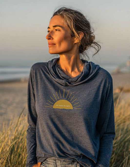 Women's Let There Be Light Hooded Long-Sleeve Tee