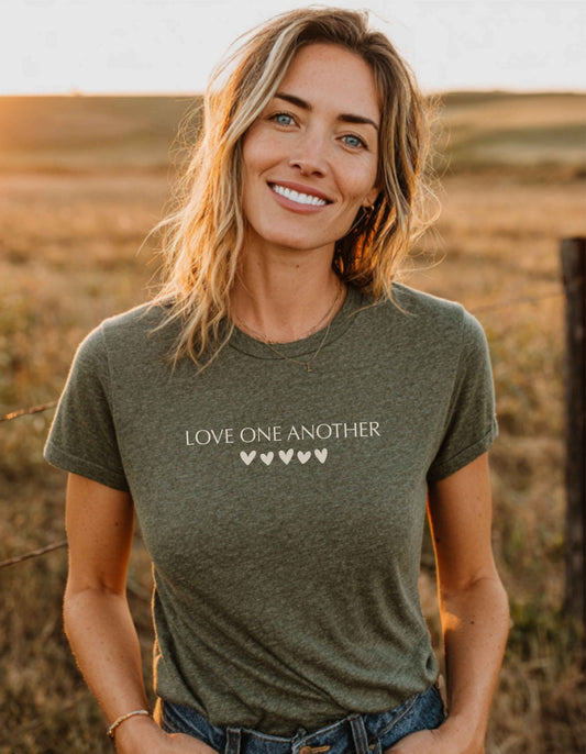 Women's Love One Another Short Sleeve Tee