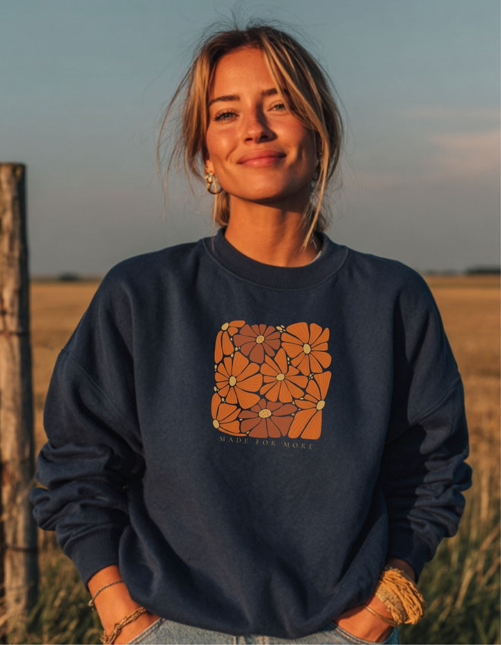 Women's Made For More Floral Sweatshirt