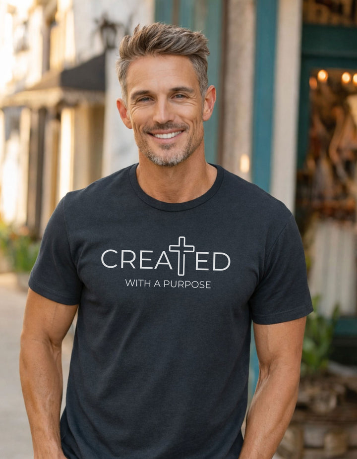 Men's Created With A Purpose Short Sleeve Tee
