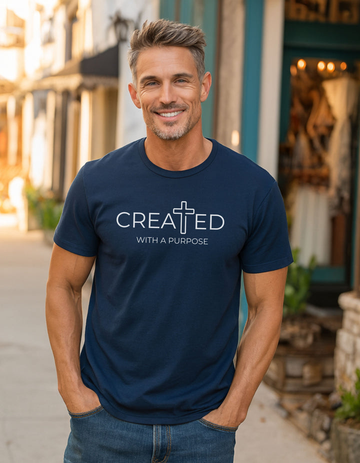 Men's Created With A Purpose Short Sleeve Tee