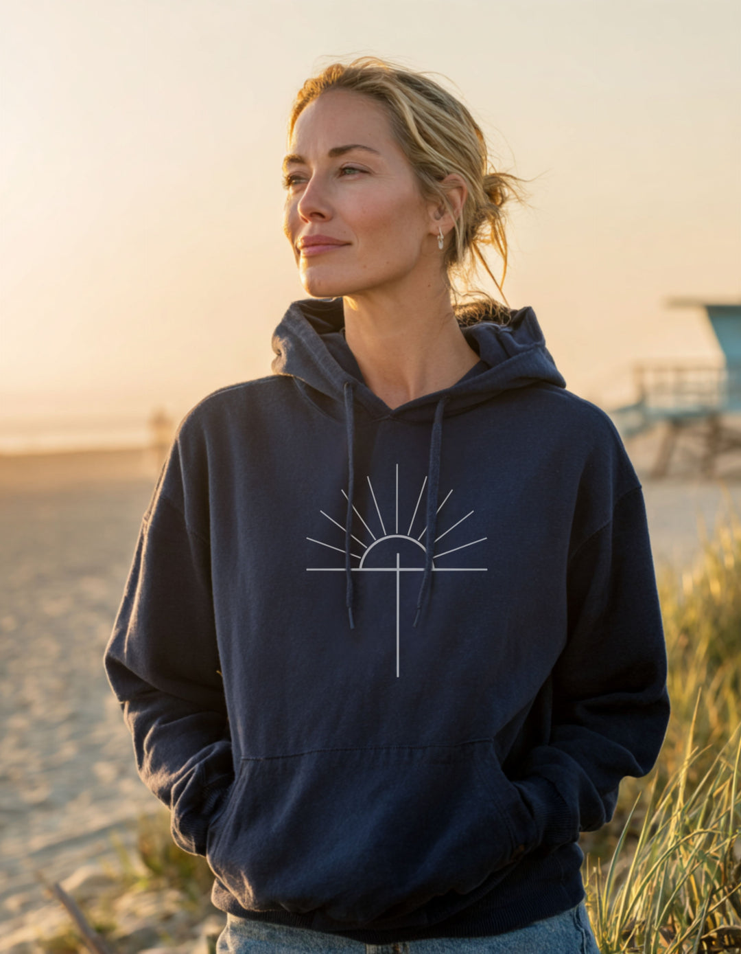 Women's Sunrise Cross Hoodie