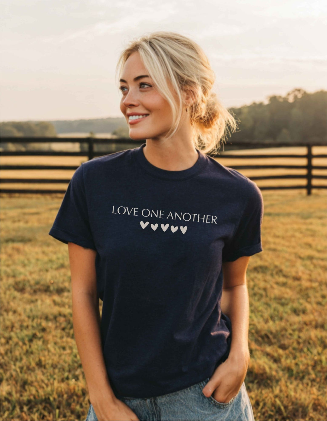 Women's Love One Another Short Sleeve Tee