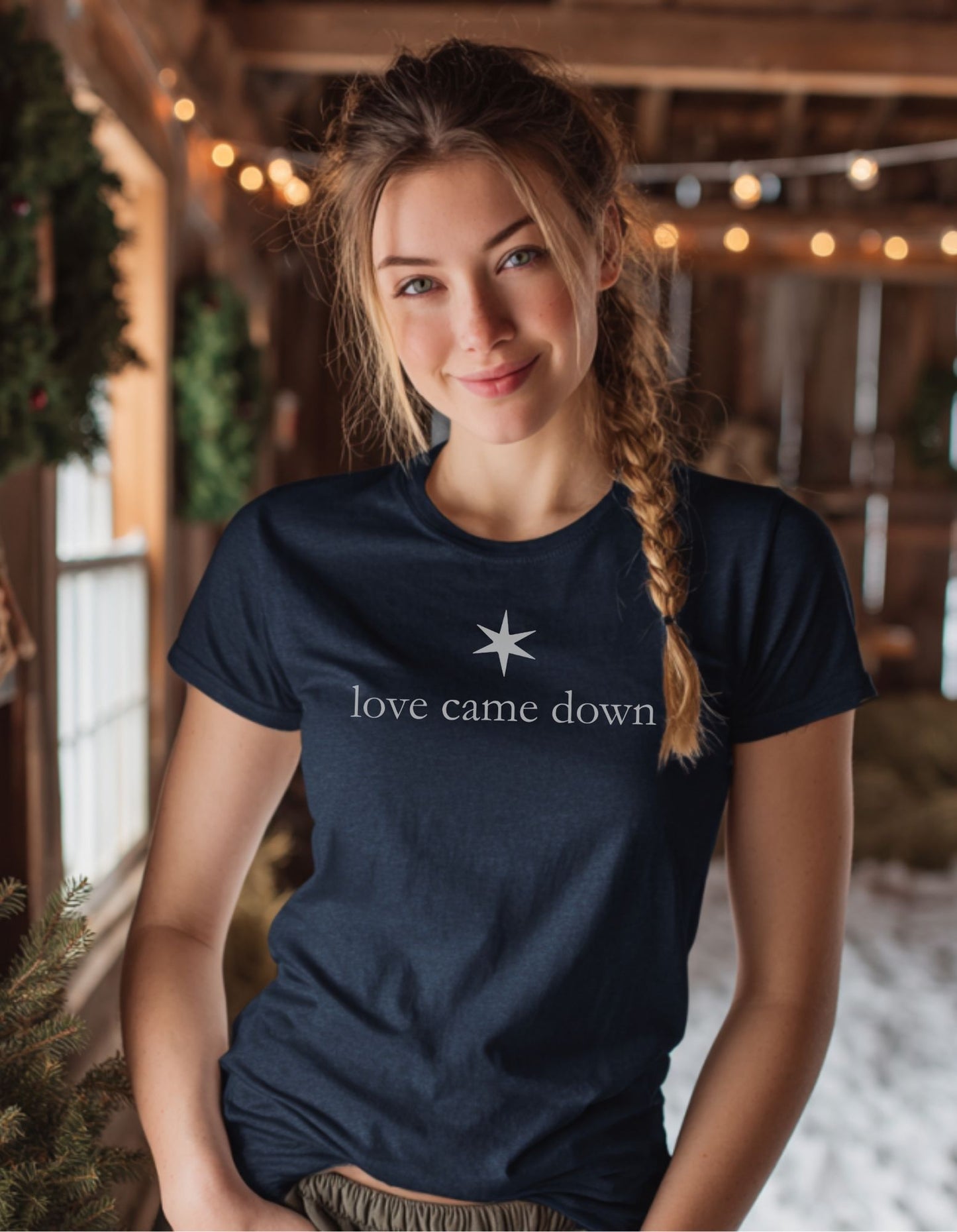 Women's Love Came Down Short Sleeve Tee
