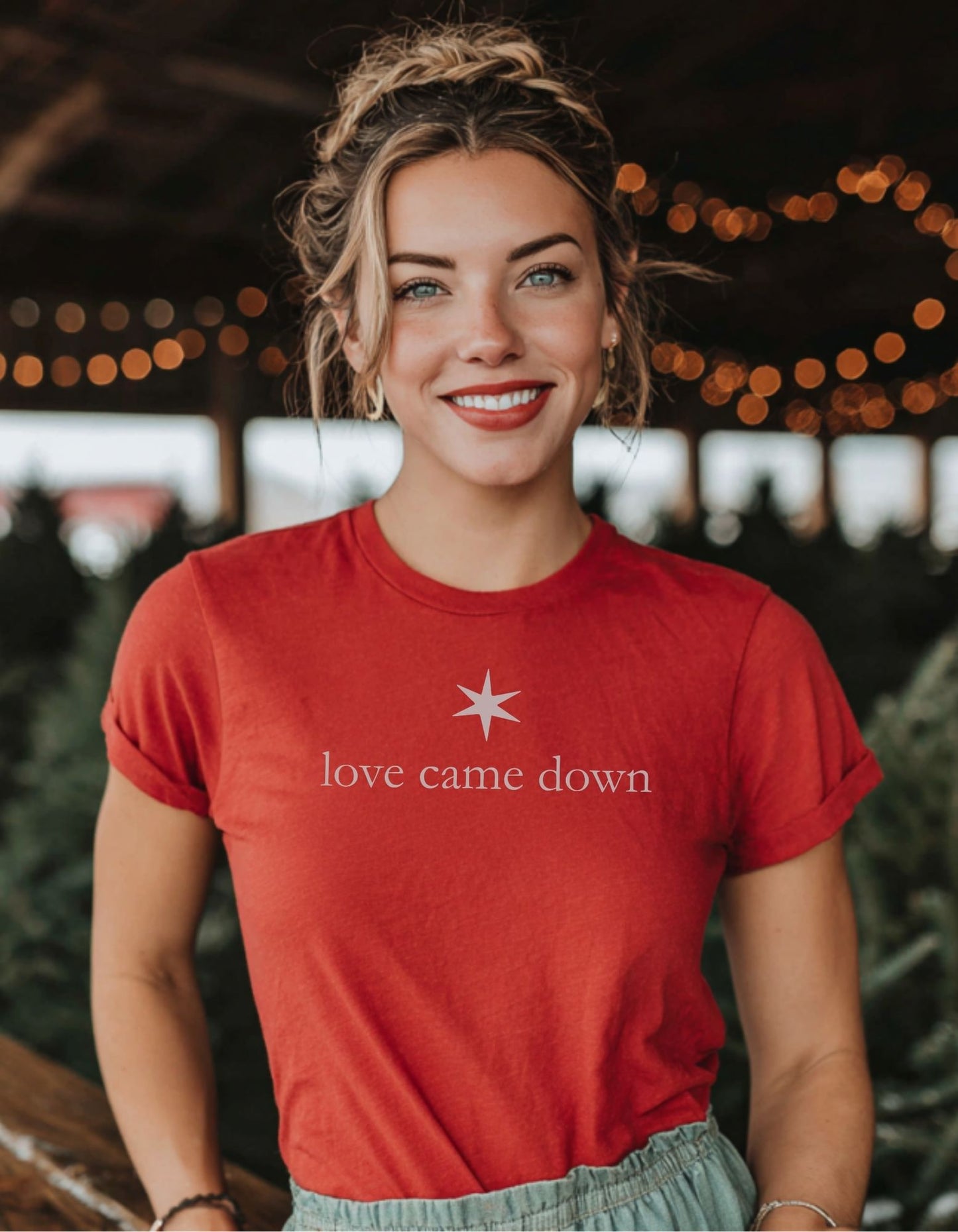 Women's Love Came Down Short Sleeve Tee