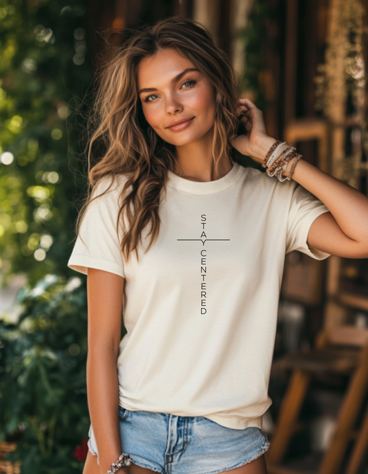 Women's Stay Centered Short Sleeve Tee